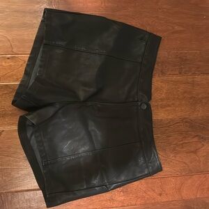 Shorts, pleather (Fashion Nova)